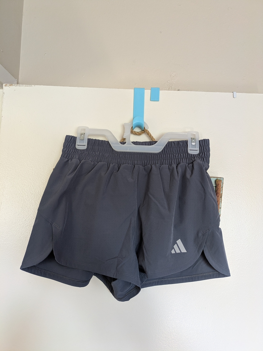 NWT adidas 3" Women's Activewear Dark Gray Training Shorts